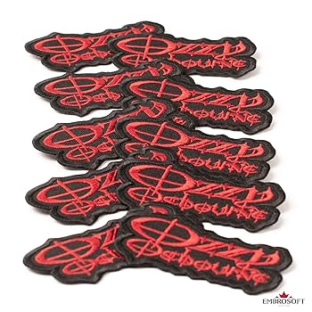 Amazon.com: Ozzy Osbourne Patch, Red, Hard Rock, Heavy Metal